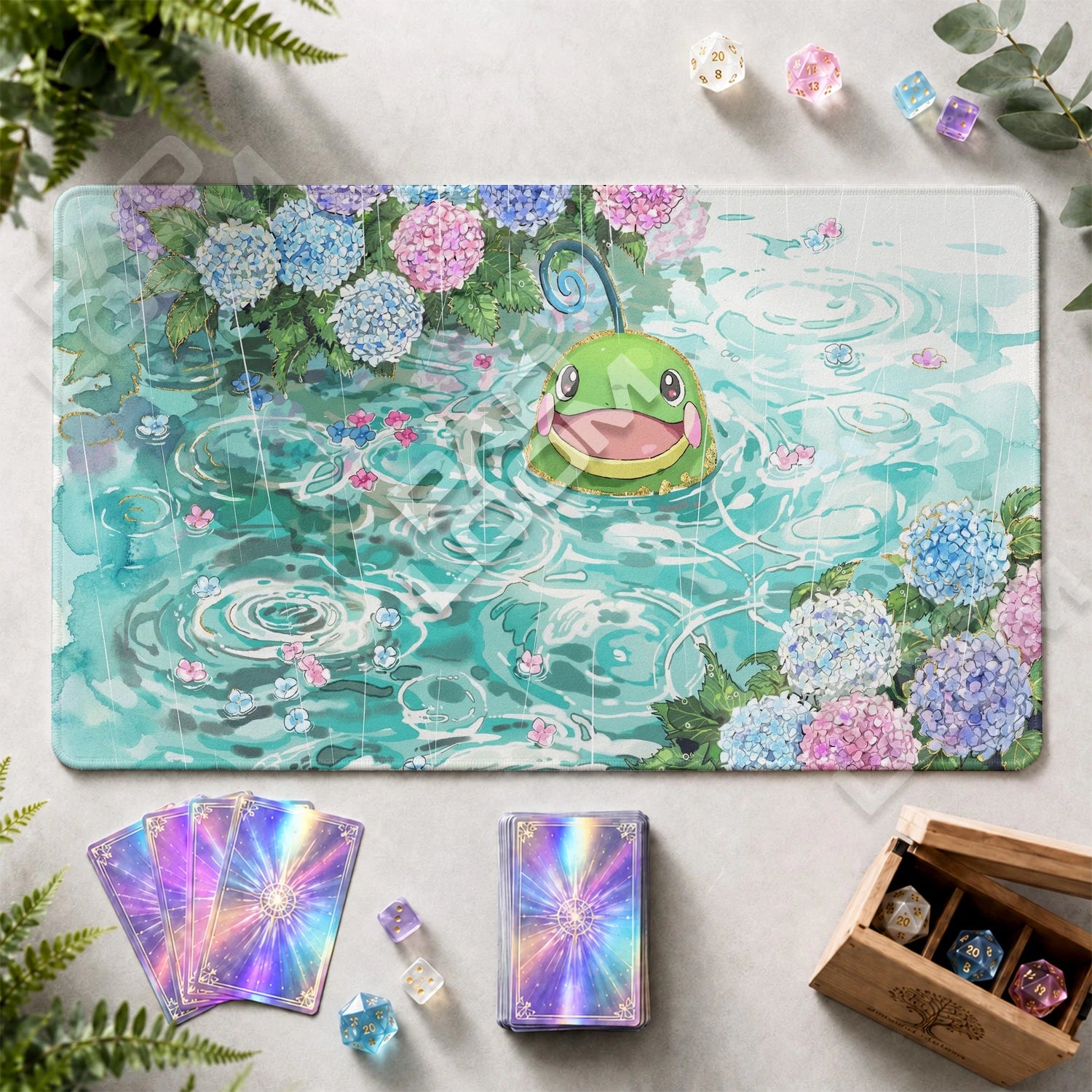 Politoed Rain Playmat - Pokemon TCG Mat
