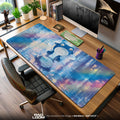 Poliwag Neon Reflection Mouse Pad, Pokémon Gaming Desk Mat Padloom