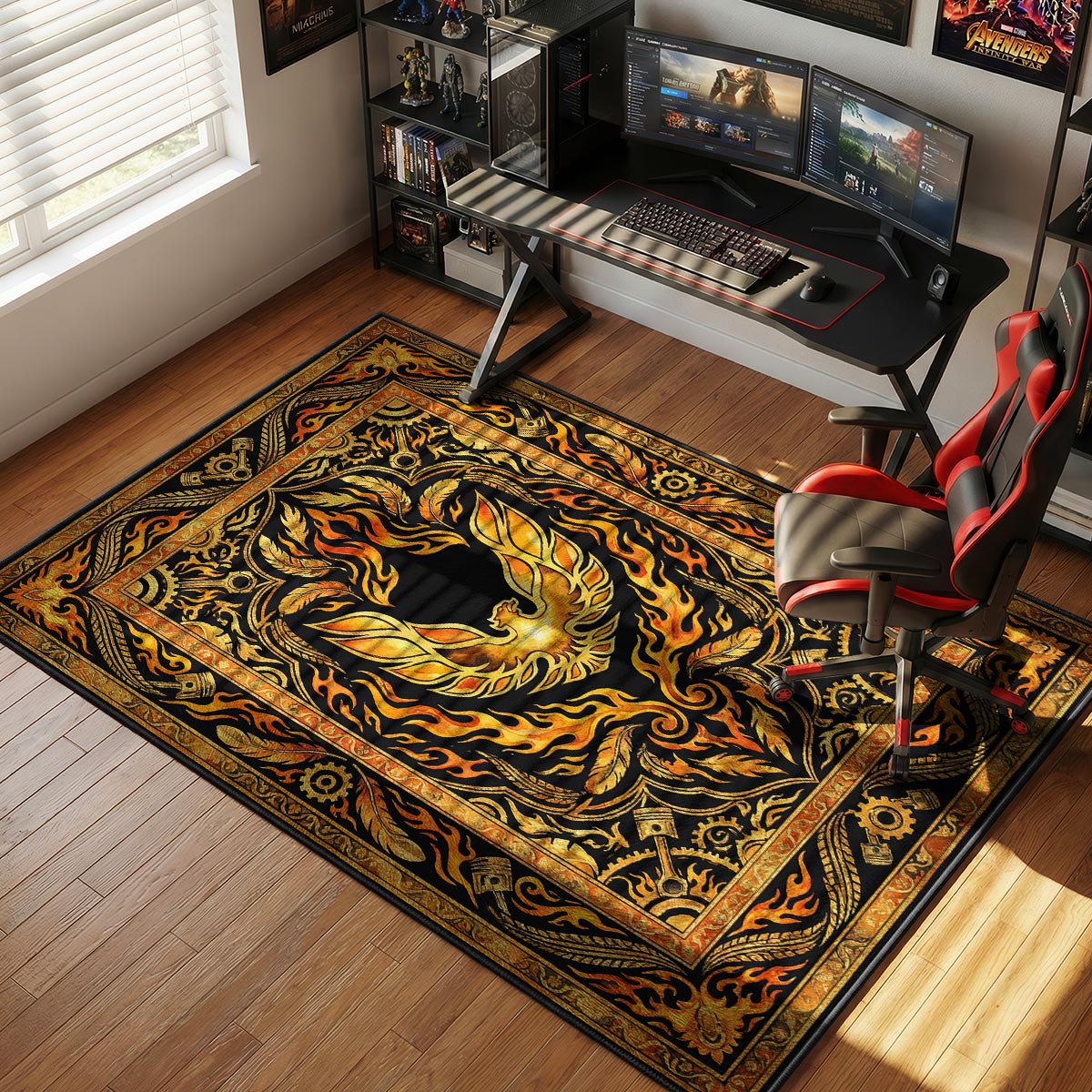 Pontiac Firebird Trans Am Streetwear rug — main product view