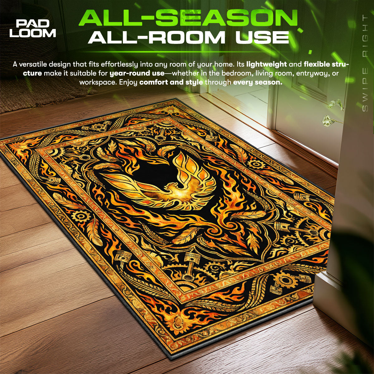 Pontiac Firebird Trans Am Streetwear fan rug — premium quality print