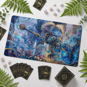 Poppy Hammer Playmat - LoL Riftbound TCG Mat
