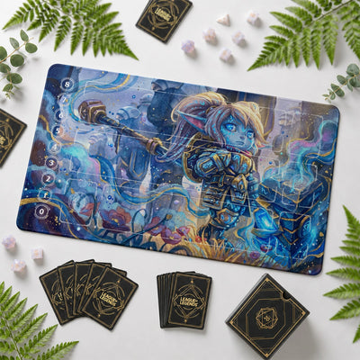Poppy Hammer Playmat - LoL Riftbound TCG Mat