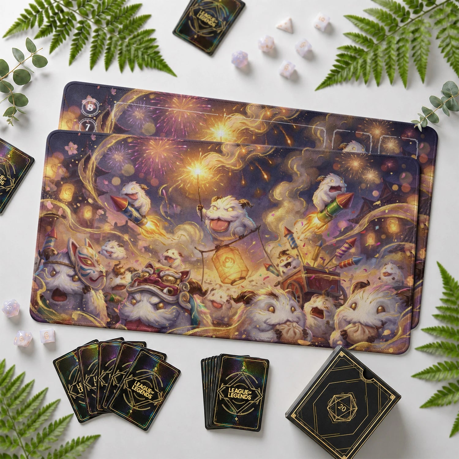 Poro Festival Playmat - LoL Riftbound TCG Mat