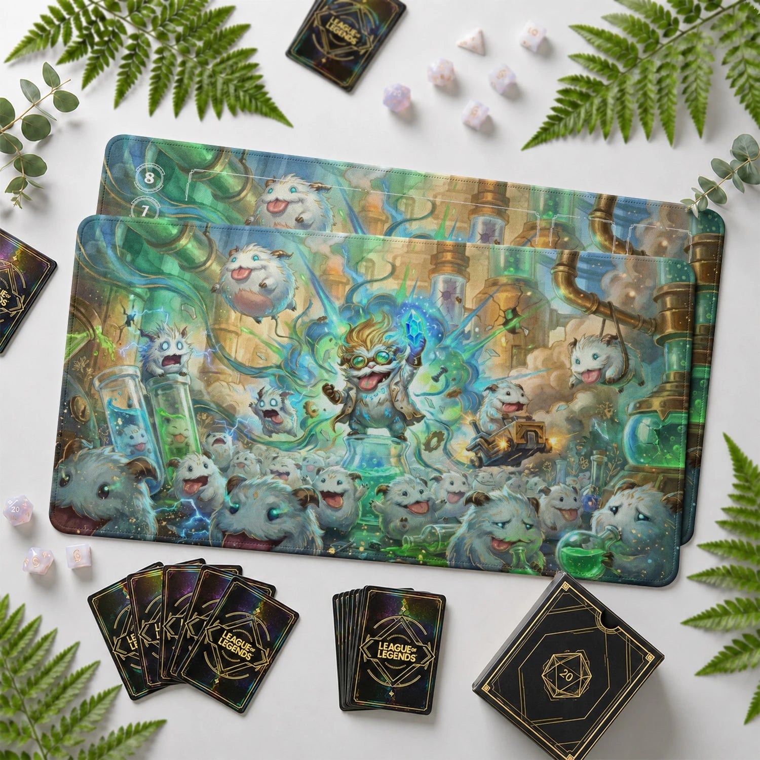 Poro Lab Playmat - LoL Riftbound TCG Mat
