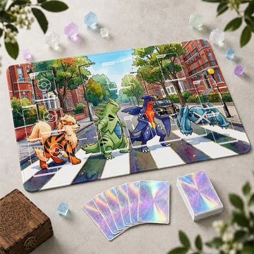 Powerhouse Crossing Playmat - Pokemon TCG Mat