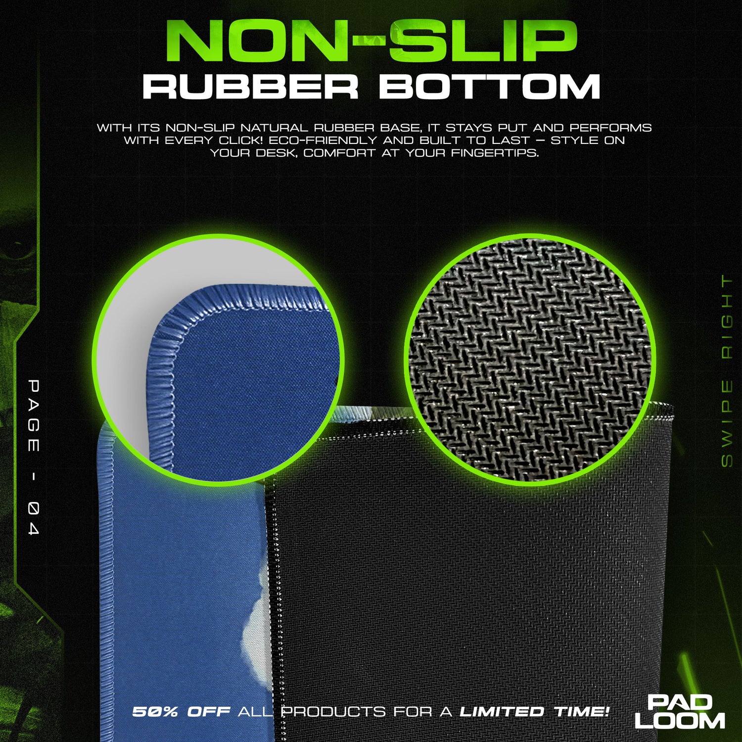 Pokémon Gengar &amp; Haunter Night Sky Mauspad, Gamer Schreibtischmatte