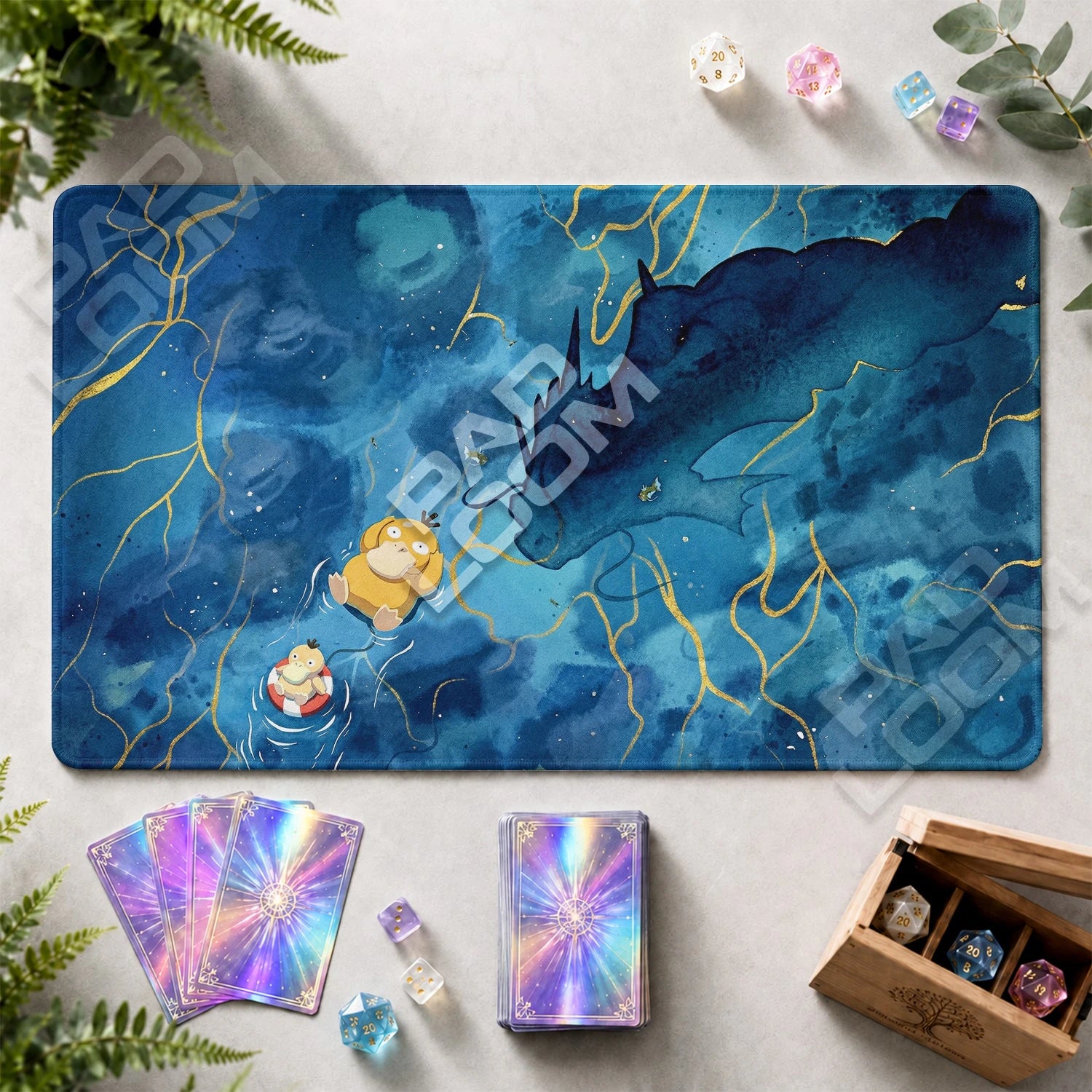 Psyduck Deep Playmat - Pokemon TCG Mat - view 2
