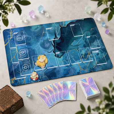 Psyduck Lake Playmat - Pokemon TCG Mat