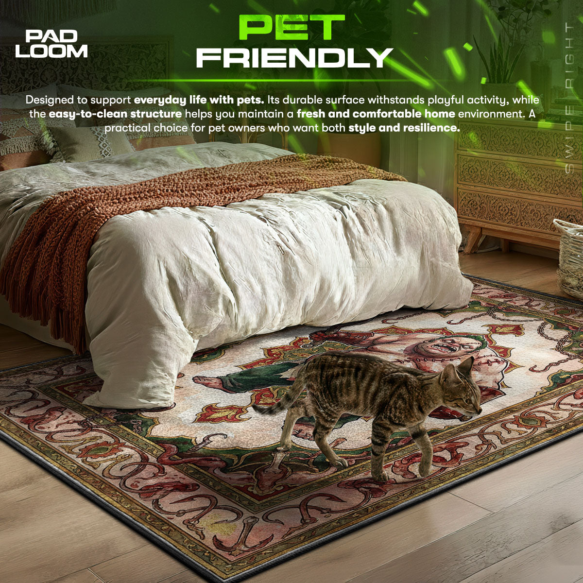 Pudge Butcher Hook Rug - Dota 2 Chair Mat