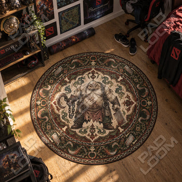 Pudge Cleaver Round Rug - Dota 2 Chair Mat