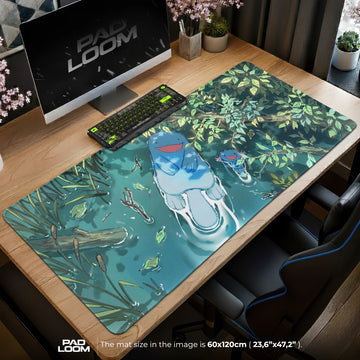 Quagsire Wooper Creek Drift Mouse Pad - Pokémon Mat