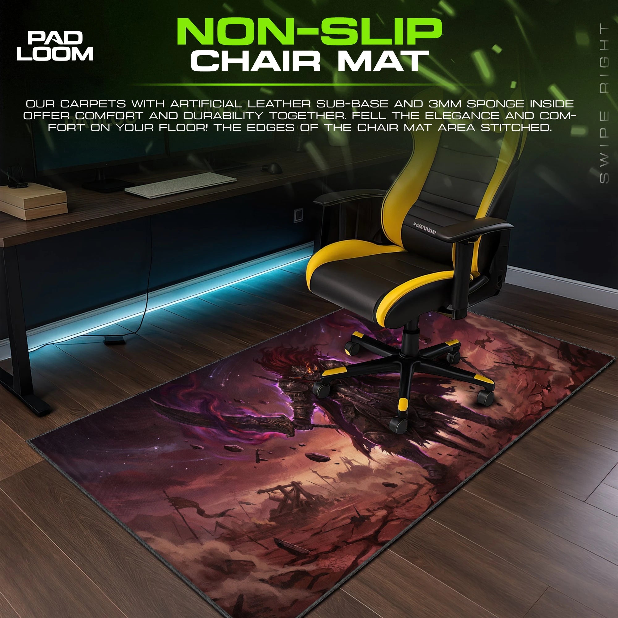 Radahn Starscourge Mouse Pad - Elden Ring Desk Mat