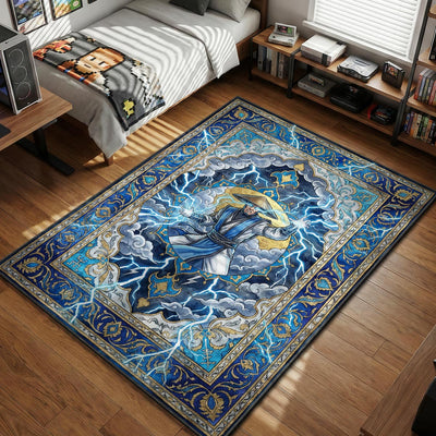 Raiden Thunder God Rug - Mortal Kombat Chair Mat