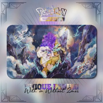 Raikou Storm Playmat - Pokemon TCG Mat