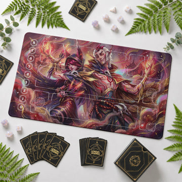 Rakan Charmer Playmat - LoL Riftbound TCG Mat