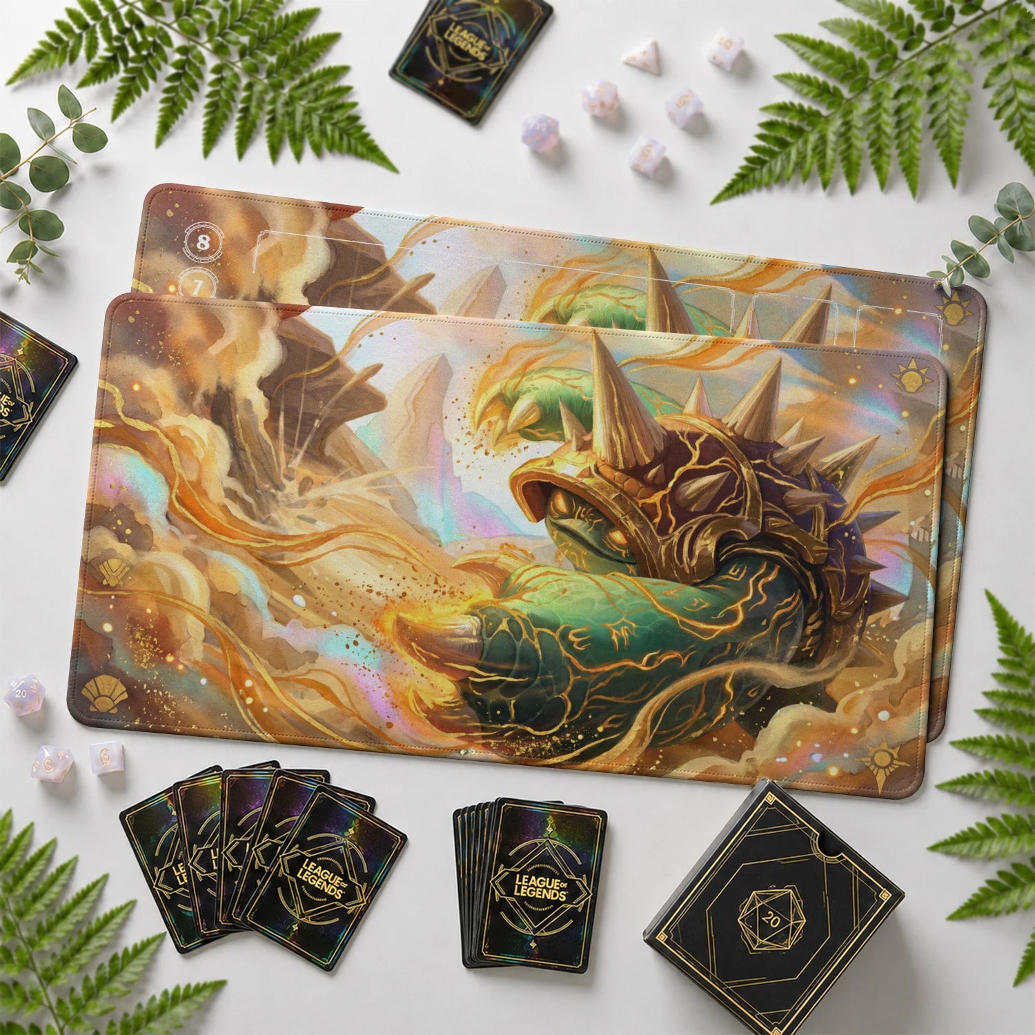 Rammus Spike Playmat - LoL Riftbound TCG Mat