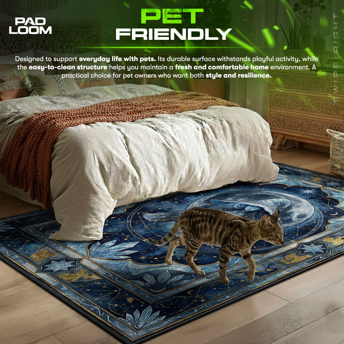 Ranni Lunar Sorcery Rug - Elden Ring Chair Mat