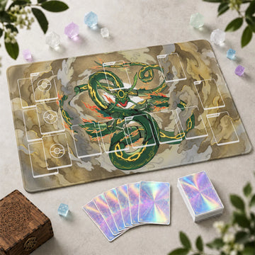 Rayquaza Ink Playmat - Pokemon TCG Mat