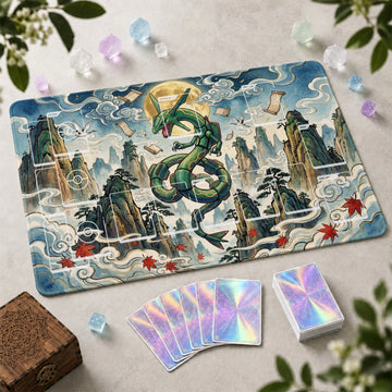 Rayquaza Sky Playmat - Pokemon TCG Mat