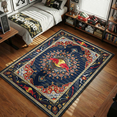 Red Bull Logo Rug - Hypebeast Mat