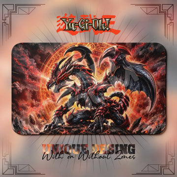 Red-Eyes Crimson Playmat - Yugioh TCG Mat