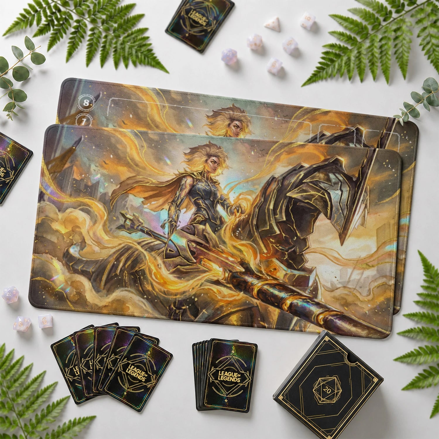 Reel Cavalier Playmat - LoL Riftbound TCG Mat
