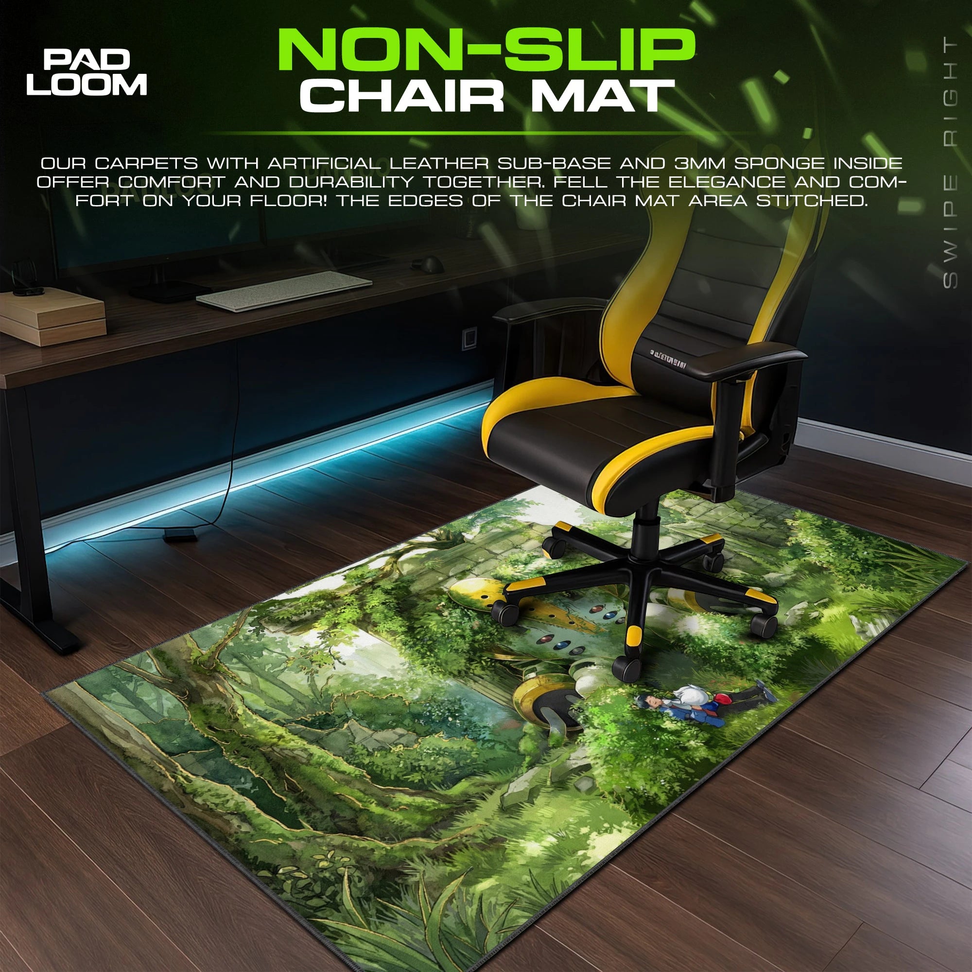 Registeel Ruins Rest Mouse Pad - Pokemon Desk Mat