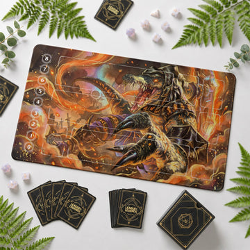 Renekton Inferno Playmat - LoL Riftbound TCG Mat
