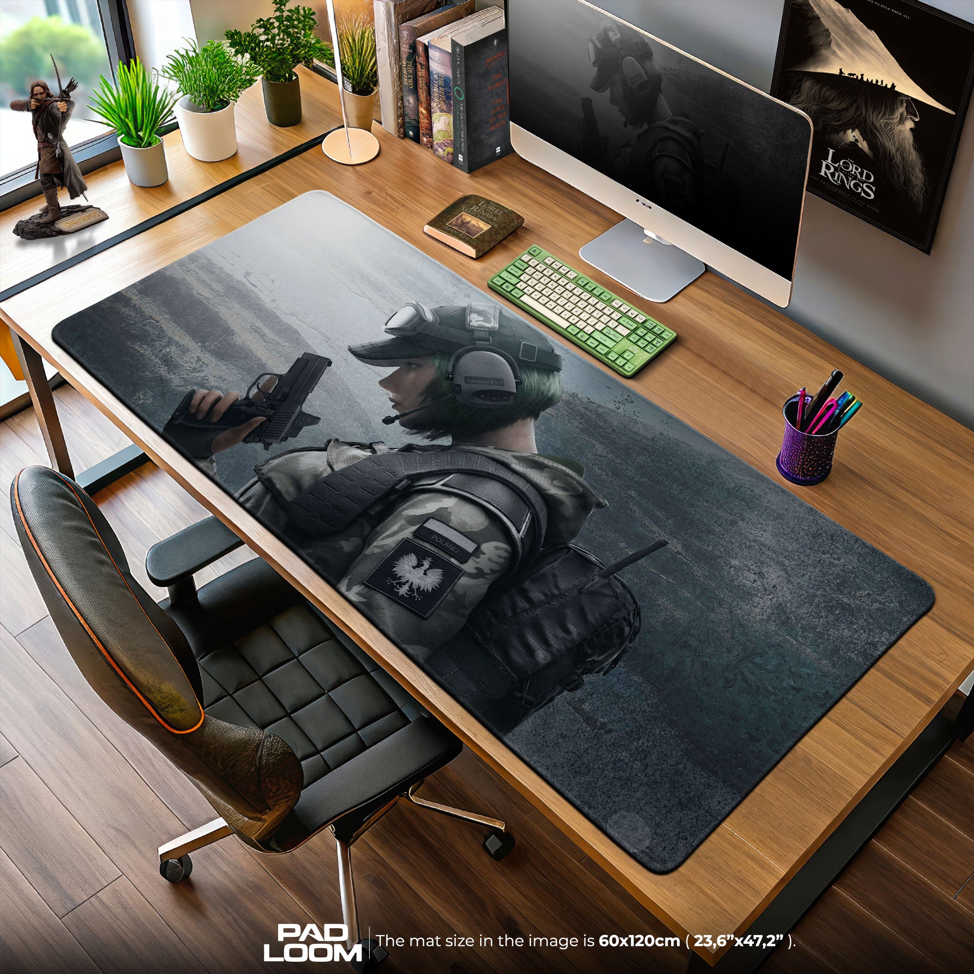 Resident Evil Zofia Mouse Pad, Game Operator Gaming Desk Mat