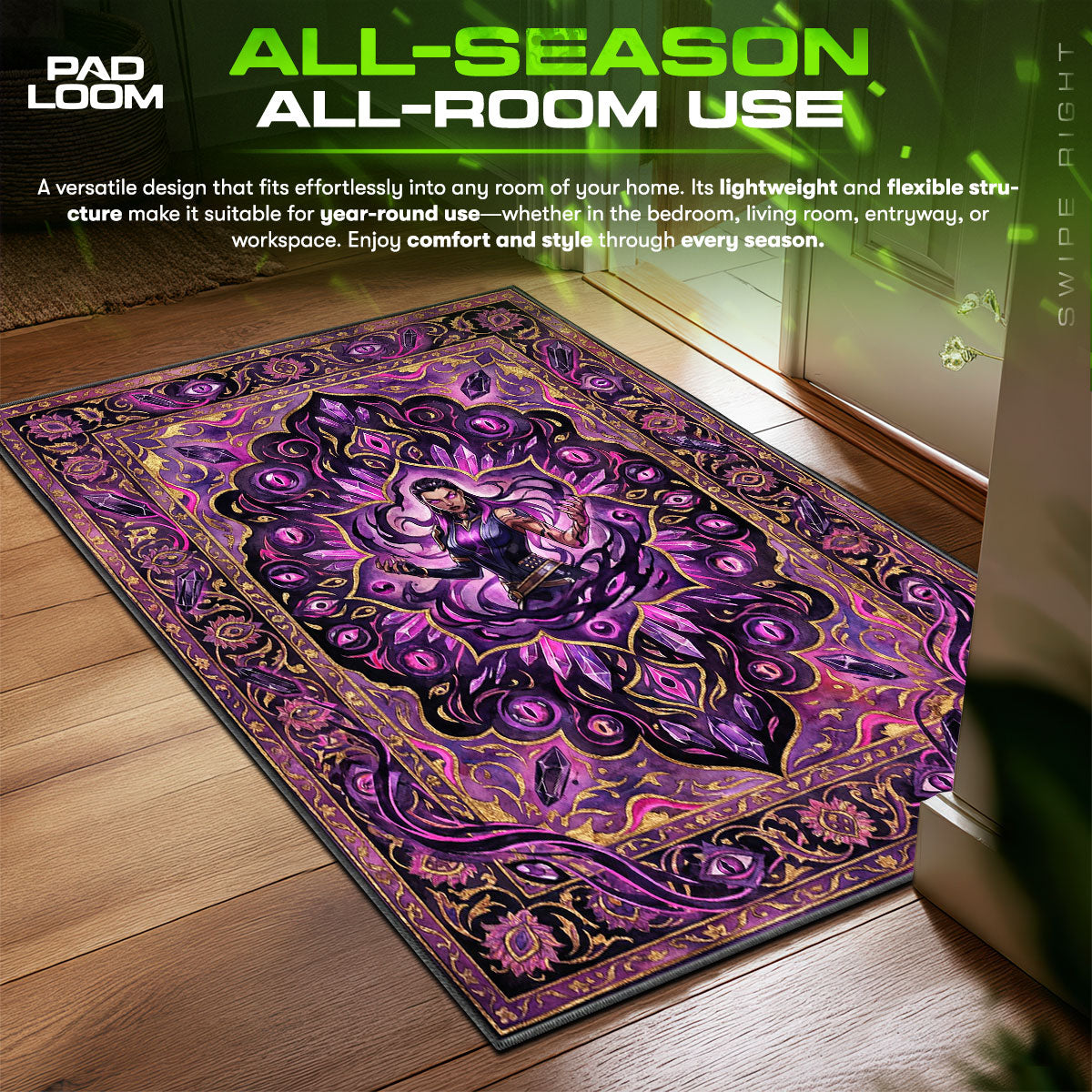 B-12 Rotes Protokollteppich - Streunende Stuhlmatte