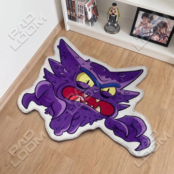 Rick Haunted Rug - Shaped Cartoon Area Rug