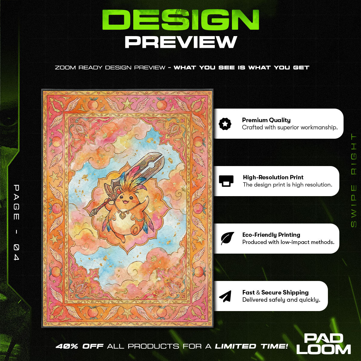 B-12 Rotes Protokollteppich - Streunende Stuhlmatte