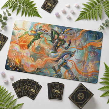 Riven Bunny Playmat - LoL Riftbound TCG Mat