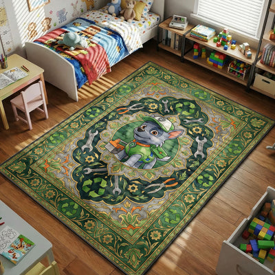 Rocky Eco Pup Rug — PAW Patrol Kids Bedroom Rug