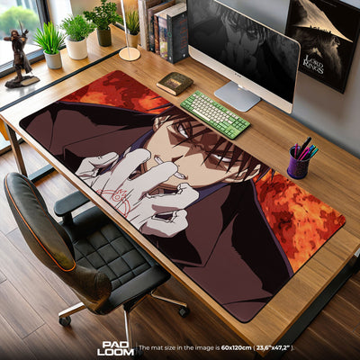 Roy Mustang Mouse Pad - Flame Alchemist Anime Desk Mat