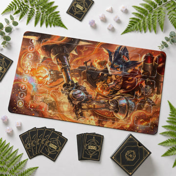 Rumble Mech Playmat - LoL Riftbound TCG Mat