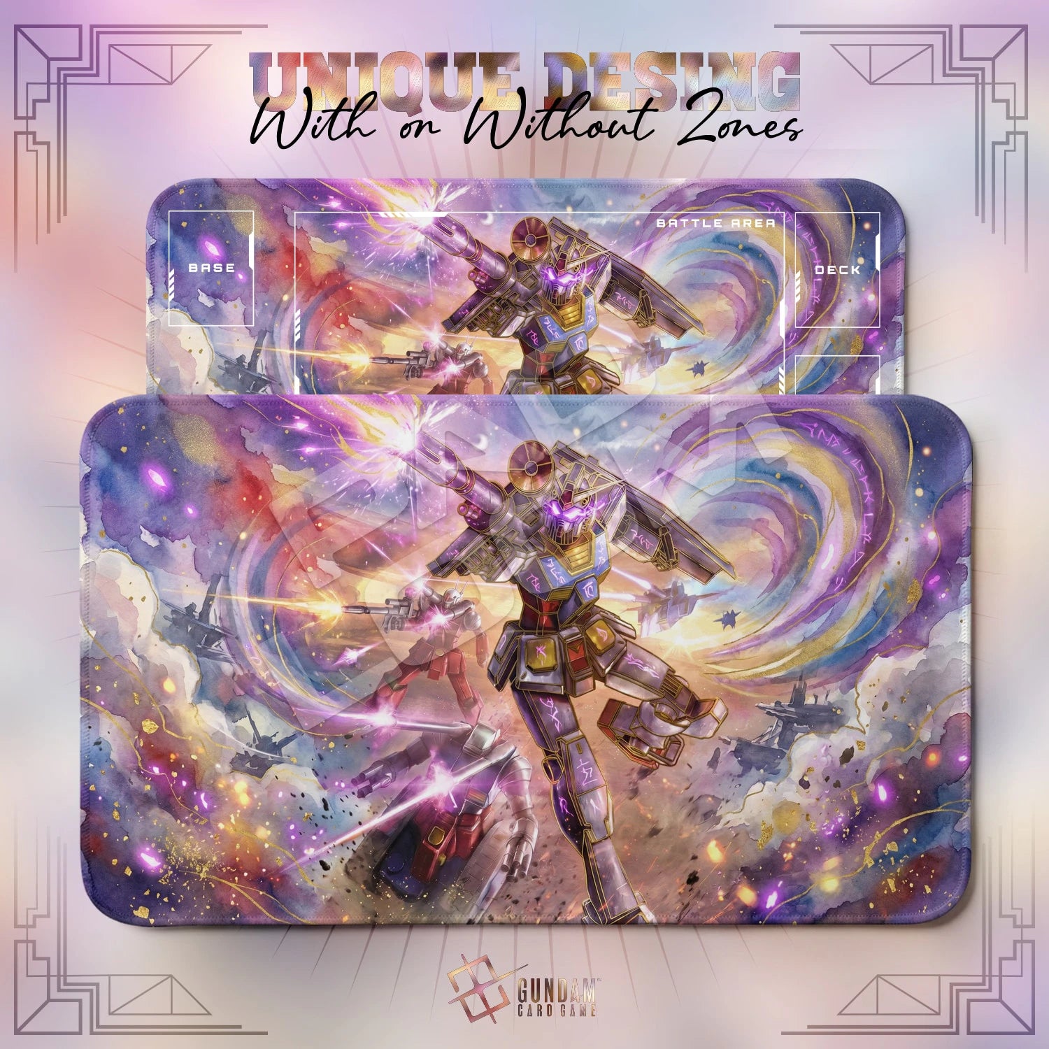 RX-78-2 Dusk Playmat - Gundam TCG Card Game Mat
