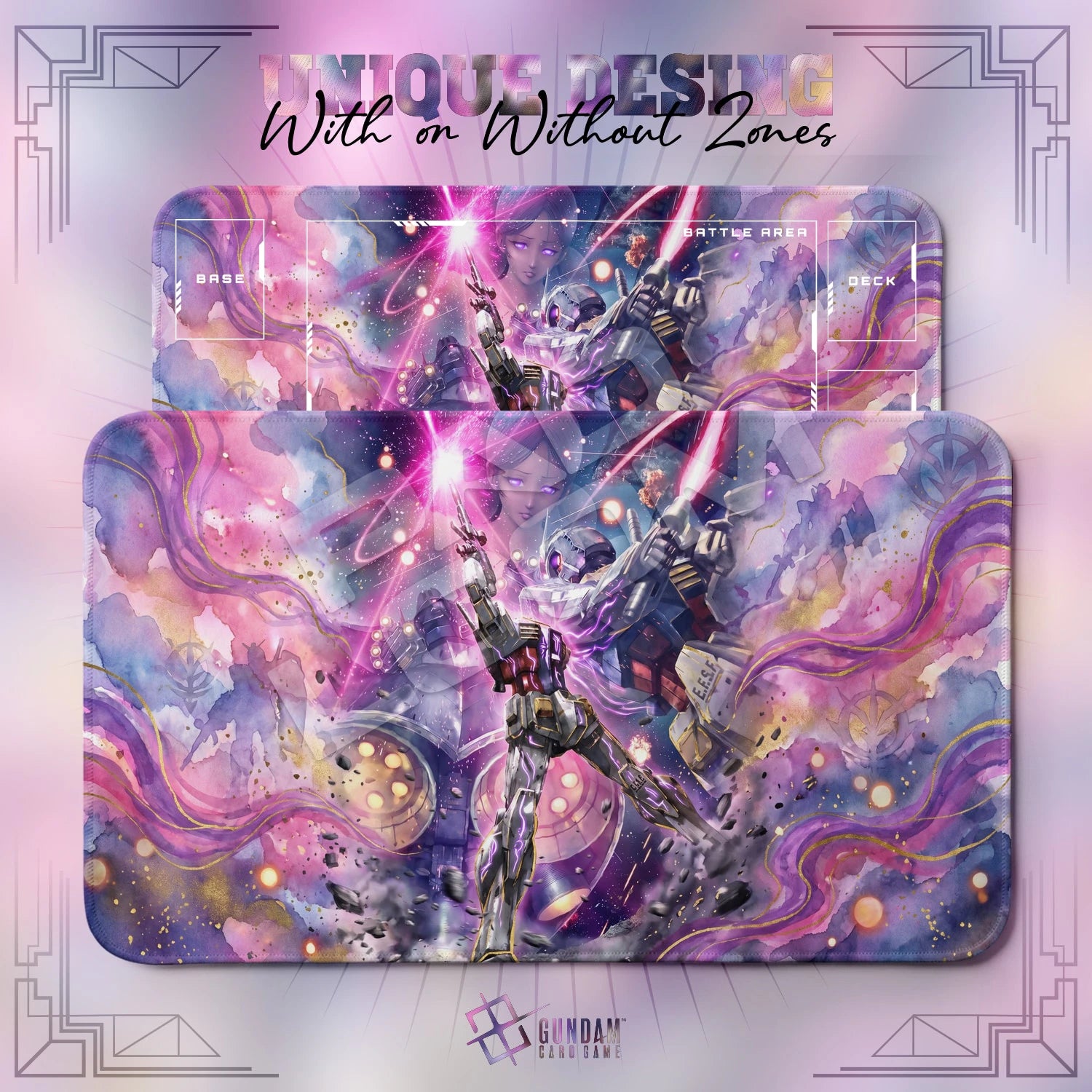 RX-78-2 Newtype Playmat - Gundam TCG Card Game Mat