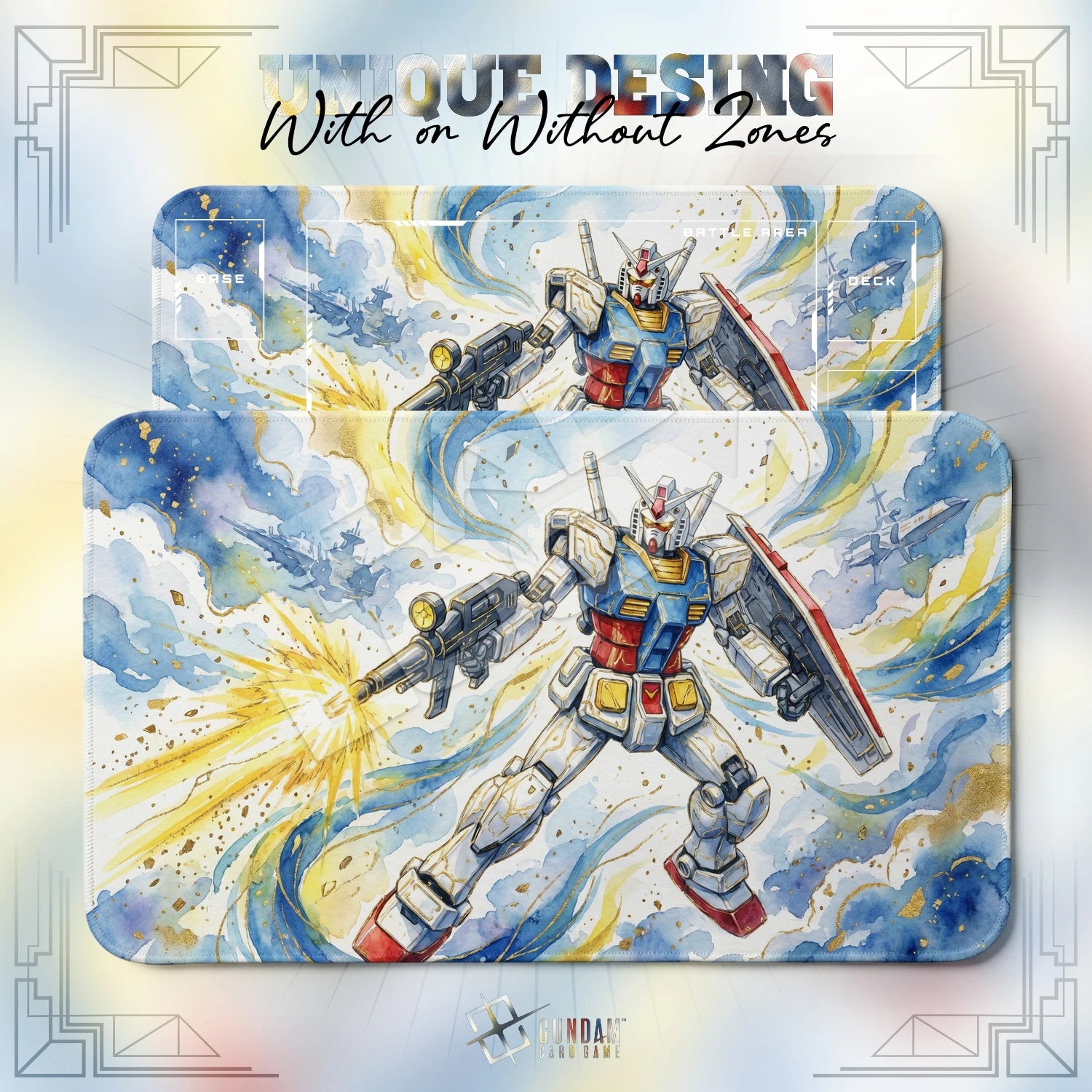 RX-78-2 Sortie Playmat - Gundam TCG Card Game Mat