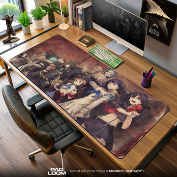 Ryuko Matoi Mouse Pad - Rebel Alliance Anime Desk Mat Padloom