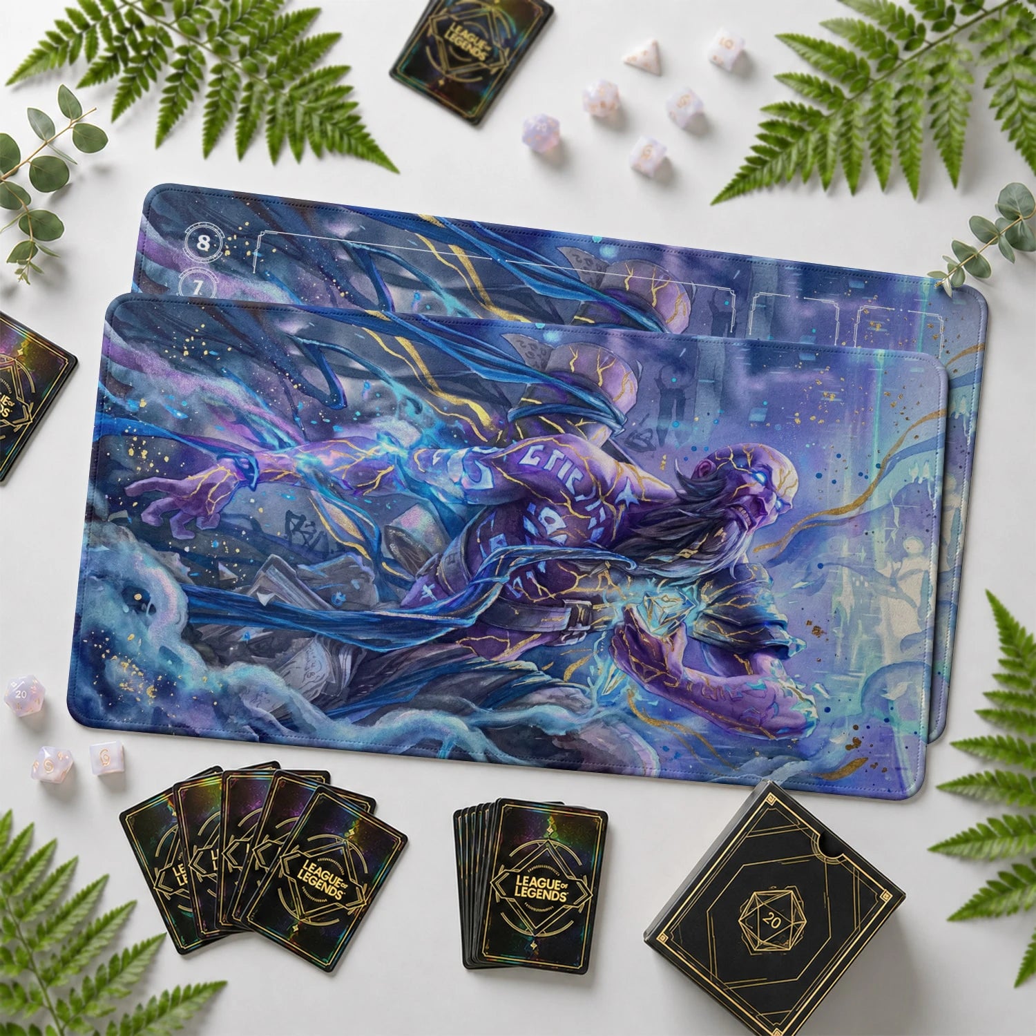 Ryze Arcane Playmat - LoL Riftbound TCG Mat