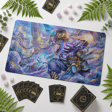 Ryze Runelord Playmat - LoL Riftbound TCG Mat