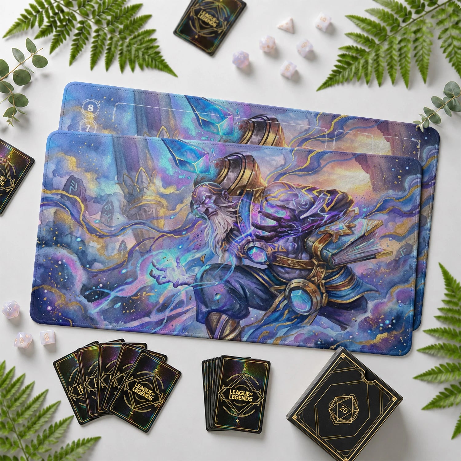 Ryze Runelord Playmat - LoL Riftbound TCG Mat