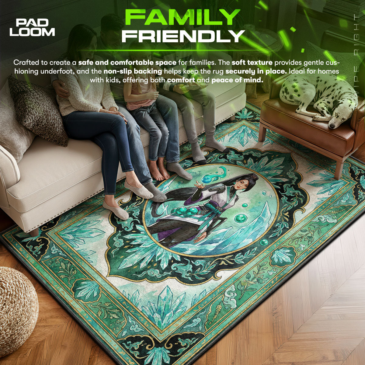 B-12 Rotes Protokollteppich - Streunende Stuhlmatte