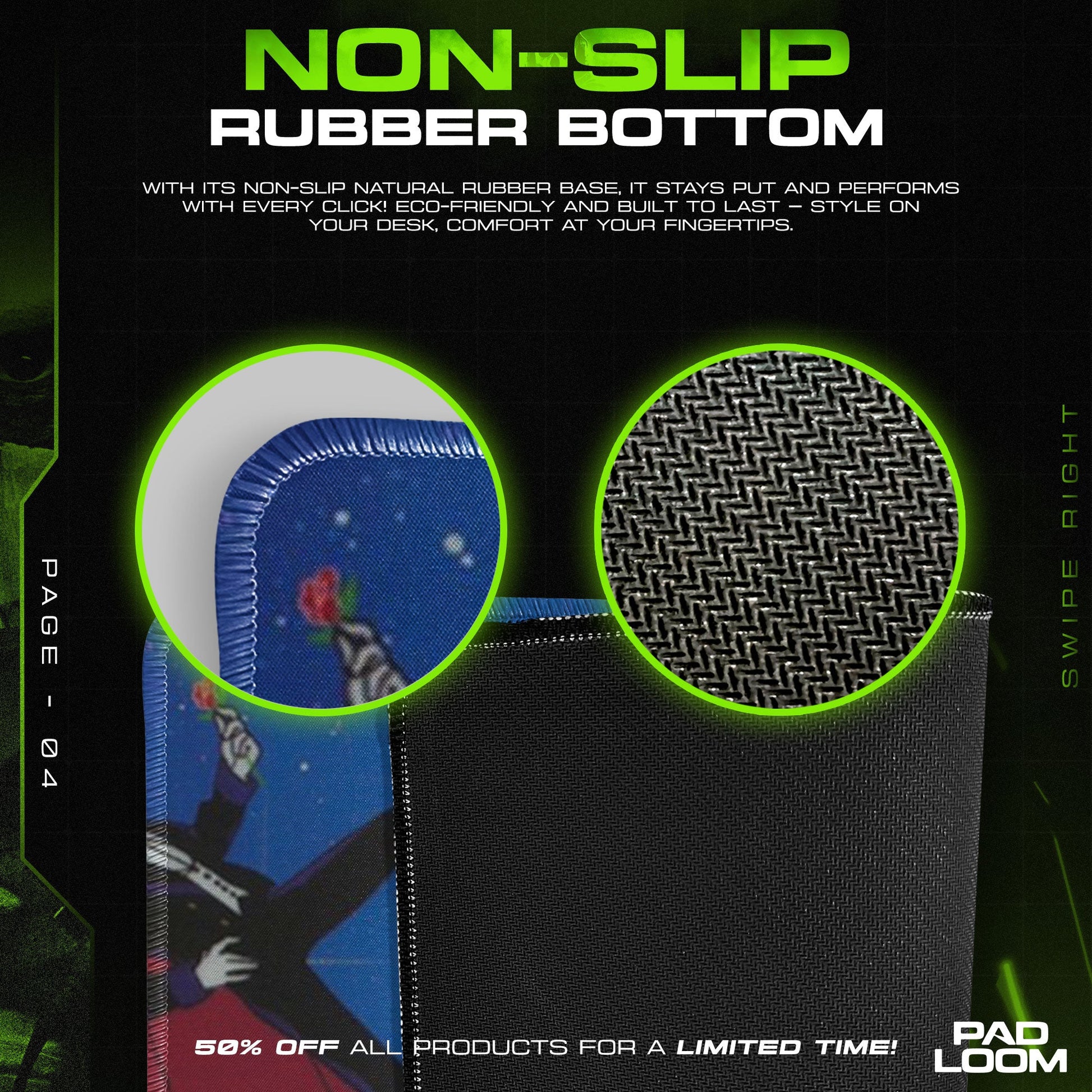 Sailor Moon Classic Mouse Pad - Cosmic Guardians Desk Mat Padloom