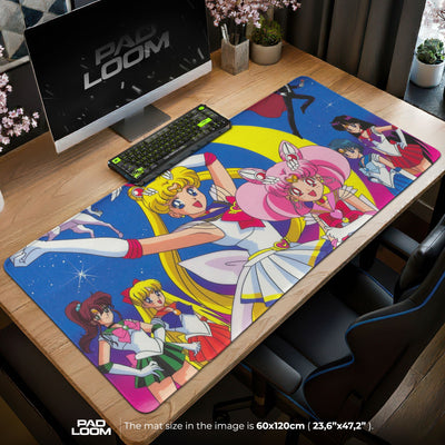 Sailor Moon Classic Mouse Pad - Cosmic Guardians Desk Mat