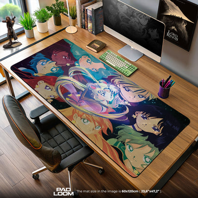 Sailor Moon Cosmic Guardians Mouse Pad, Anime Desk Mat