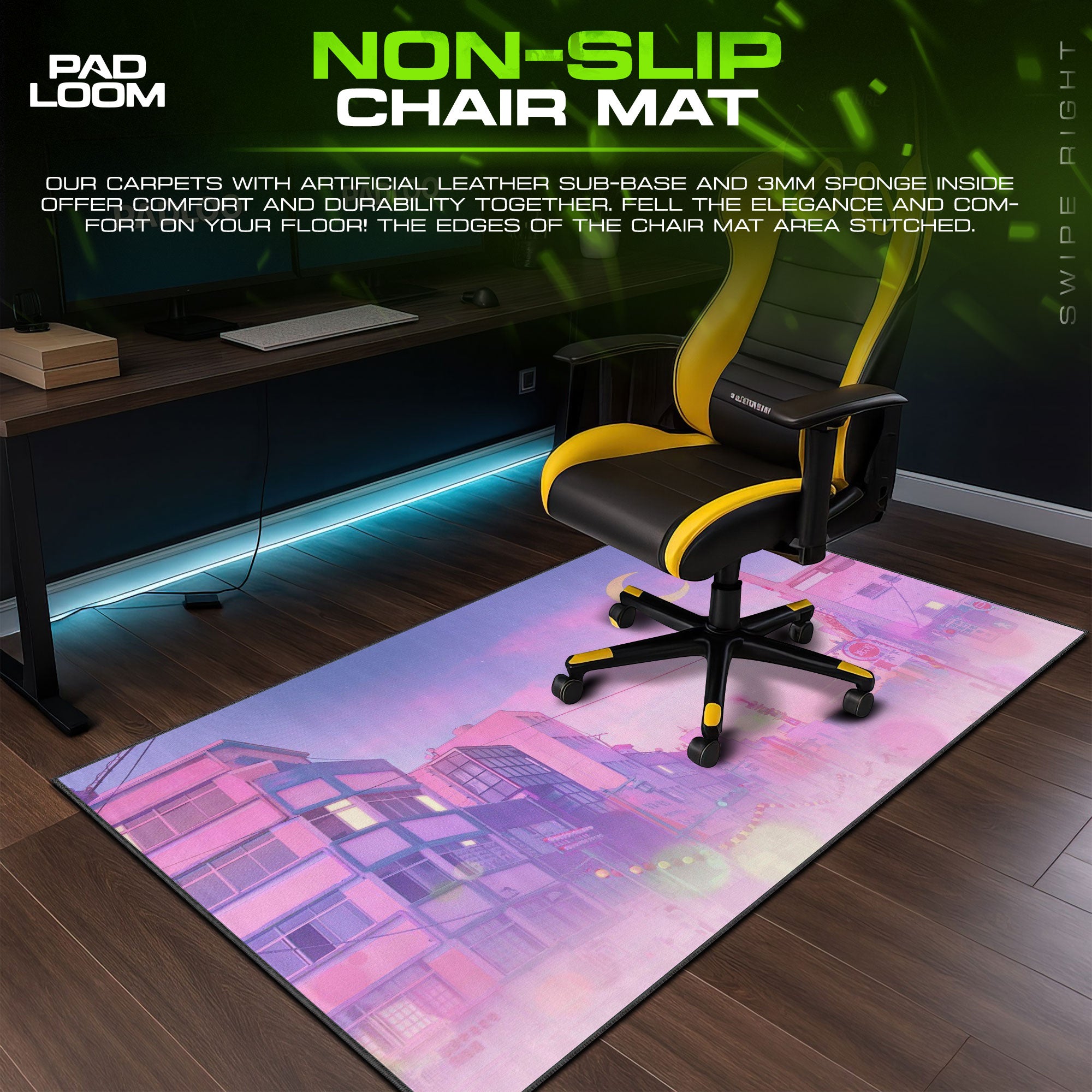 Sailor Moon Mouse Pad – Crescent City Twilight Anime Desk Mat