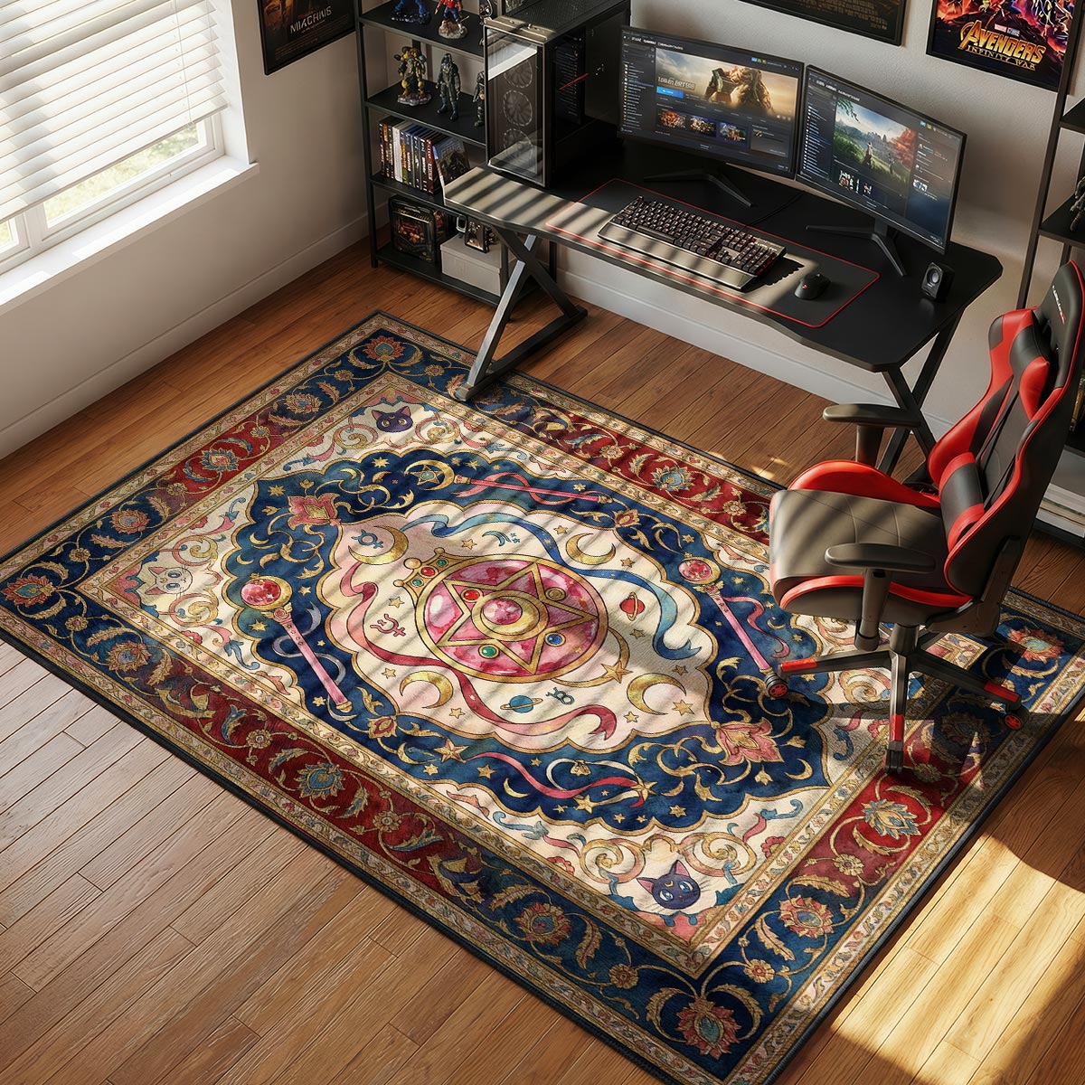 Sailor Moon Crystal Star Sailor Moon Chair rug — main product view
