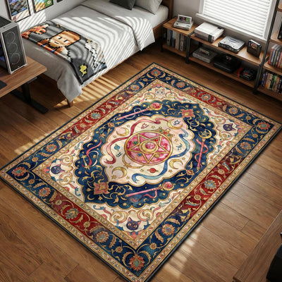 Sailor Moon Crystal Star Rug - Sailor Moon Chair Mat
